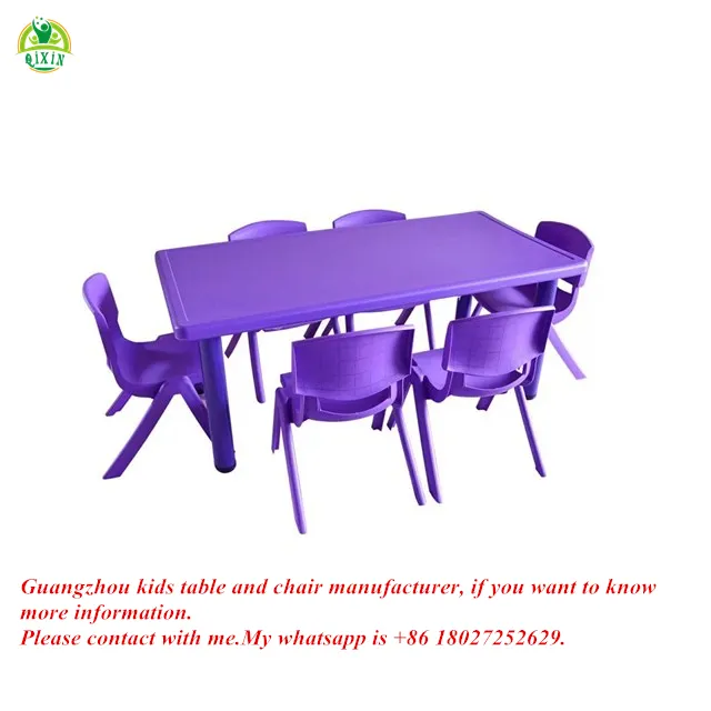 Çocuk mobilya setleri çocuklar plastik masa ve sandalyeler için parti çocuk masası ve okul öncesi sandalyeler
