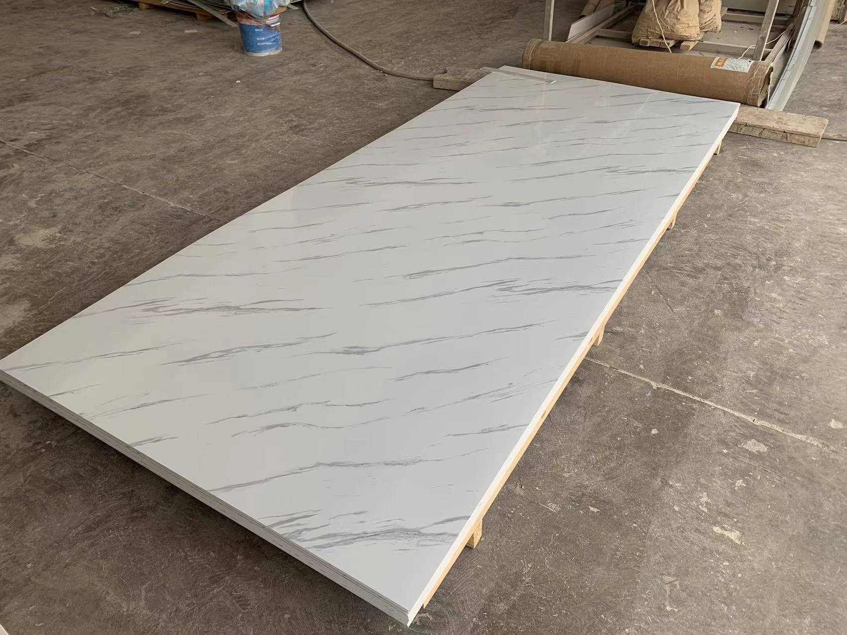 Waterproof High Glossy PVC Panels For Interior Walls 3D Print UV Wall Panel