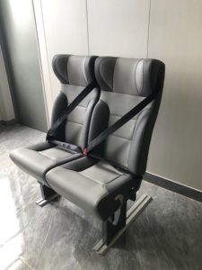 ชุดแต่งภายในรถตู้ YLD Alphard รุ่น Prize 9 ที่นั่ง พร้อมฉากกั้นเบาะหลังหุ้มหนัง ปี 2015-2021 - Product Image 3