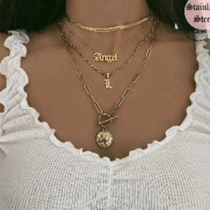 Joolim takı yılan zincir gerdanlık kolye paslanmaz çelik takı kararmaz ücretsiz takı - Product Image 2