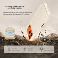 Étui antichoc deux-en-un PC+TPU style Ins avec design minimaliste 3D DIY couleur unie pour 14 Plus