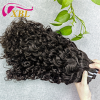 Lots de Cheveux Humains Vierges Brésiliens 20 Pouces Noir Naturel Ondulé Effet Vague Cuticules Alignées Vente en Gros