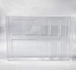 Custom Star Wars A Action Figure vetrina in acrilico Star Wars ESB <span class=keywords><strong>6</strong></span> pack classificazione acrilico Display protettore di chiusura ca - Product Image 2