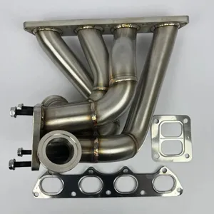 Honda B Series Forward Front Facing Turbo Manifold T4 B16 B18 B20 GSR B18C SFWD 44mm