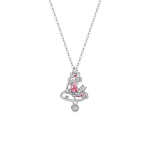 Collar de Plata de Ley S925 con Árbol de Navidad, Planeta y Luna, Joyería Estética de Estilo Fairycore, Regalo para Adolescentes y Mujeres Jóvenes - Product Image 1