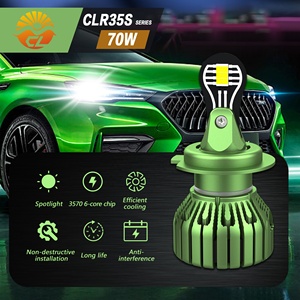 Usine pas cher <span class=keywords><strong>prix</strong></span> Super <span class=keywords><strong>Mini</strong></span> 70W 5600LM H1 phare LED intelligent H7 H8 H9 H11880 9012 système d'éclairage automatique pour accessoires de voiture - Product Image 3