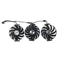 Kipas Pengganti Kartu Grafis 95mm CF1010U12S ASUS Rog Strix RTX 3060 3070 3080 Ti 3090 Pendingin GPU Gaming RX 6700 Kartu Grafis