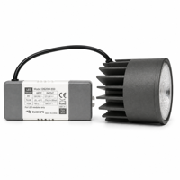 Ampoule LED COB, module lumineux LED sans scintillement, 12 W, encastré pour hôtel, GU10 MR16, corps en aluminium