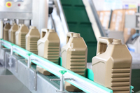 El posicionador automático de botellas maneja miles de botellas/hora con automatización completa, reduciendo las tasas de colisión/error