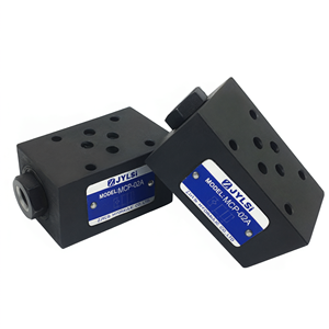 Vanne de contrôle hydraulique modulaire empilable JYLsi MCP-02A MCV-02P en acier pour système hydraulique - Product Image 1