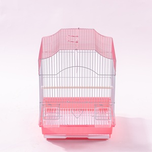 Jaula para Pájaros de Metal Cuadrada, Grande y de Alta Calidad, Jaula de Vuelo para Loros, en Oferta - Product Image 3