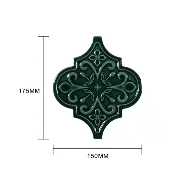 Ancient lantern tile Amazon green lantern  tiles Chinese traditional lantern tiles