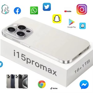 โทรศัพท์15 PRO MAX 12GB + 512GB สมาร์ทโฟน5G หน้าจอ6.7นิ้วสองซิมการ์ดโทรศัพท์15 PRO MAX 5G de smartphone 64MP - Product Image 3