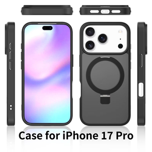 Di alta qualità a prova di impronte digitali e a prova di filigrana morbida paraurti magnetico cavalletto copertura del telefono per <span class=keywords><strong>iphone</strong></span> 17 16 15 14 <span class=keywords><strong>13</strong></span> - Product Image 5