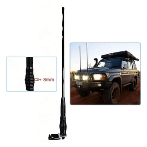 <span class=keywords><strong>Antenne</strong></span> <span class=keywords><strong>4G</strong></span> 447 MHz 6,5 dBi tout-terrain robuste en fibre de verre avec ressort pour autoradio mobile - Product Image 1
