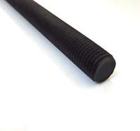 DIN 976 Black Zinc Threaded Rods DIN976 M6 M8 M10 M12 Stud Bolts