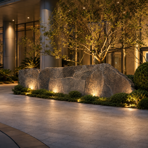 Gray <b>Stone</b> Border Retaining Wall Panel Irregular Garden Edge <b>Landscape</b> Rock Sheet 4200 x 900 mm - Product Image 3