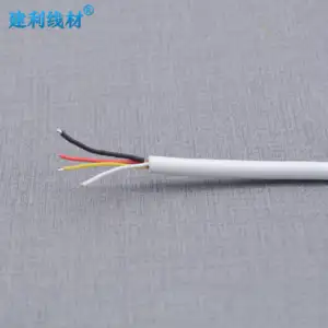 4Pin Aviation Female Cable For White Vehicle Camera Lead