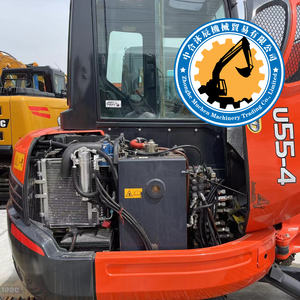 Kubota รถขุด U55ขนาดเล็กดั้งเดิม5.5ตันญี่ปุ่น Kubota U55-4มือสองเครื่องยนต์รถขุดขนาดเล็ก - Product Image 4