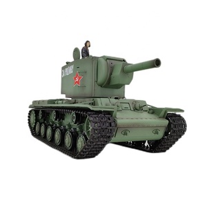 Henglong 3949-1 PRO 1/16 Char de combat militaire soviétique <span class=keywords><strong>KV</strong></span>-2 RC 2.4Ghz avec tir de billes, fumée et radiocommande, modèle MT - Product Image 6