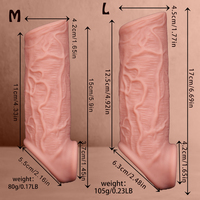 Pantalon creux pour hommes, dispositif d'agrandissement et d'épaississement du pénis, jouet sexuel pour la masturbation, fabricants LM-D816