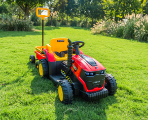 Trattore Elettrico per Bambini 12V 2026 <span class=keywords><strong>con</strong></span> Rimorchio, Auto Giocattolo per Bambini <span class=keywords><strong>con</strong></span> Telecomando 2.4G - Product Image 2
