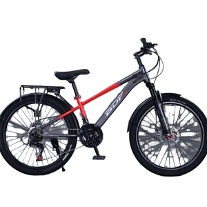 Bicicletta da Montagna Versatile per Bambini con Telaio in Acciaio a 21 Velocità, Ruote da 24 Pollici e Freni a Disco per <span class=keywords><strong>Escursionismo</strong></span> e Ciclismo - Product Image 5