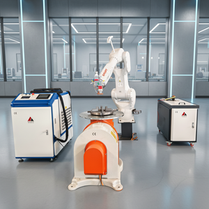 Machine de revêtement et de durcissement au laser à fibre Raycus à 6 axes BOAO Design pour la réparation de surfaces d'engrenages, de rouleaux et de tiges - Product Image 5
