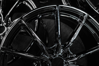 SY-09088 Jantes de voiture en alliage chromées noires à rayons multiples, 1 pièce, 18 19 20 21 22 24 26 pouces, pour E46 E90 F30 G30