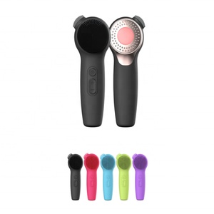 Nouveautés : Brosse nettoyante visage vibrante 3-en-1 personnalisable et portable pour usage domestique, soin de la peau, massage et nettoyage en profondeur des pores - Product Image 3