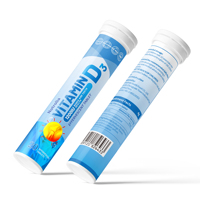 Fabricant de compléments alimentaires OEM ODM vitamines et suppléments marque privée 1200iu vitamine d3 comprimés effervescents