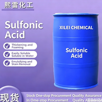 Acide alkylsulfonique linéaire, 96 %, N° CAS 27176-87-0, Acide sulfonique pour l'industrie des détergents.