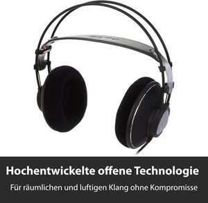 Casque audio <span class=keywords><strong>AKG</strong></span> Pro Audio K612 PRO supra-auriculaire ouvert <span class=keywords><strong>120</strong></span> ohms, référence premium pour studio, filaire, pour enregistrement et monitoring professionnels - Product Image 4