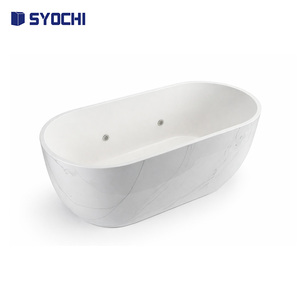 Bañera de Inmersión Frí<span class=keywords><strong>a</strong></span> de Acrílico y Mármol de Alta Gama, Bañera de Hielo Aislada para Gimnasio y Spa - Product Image 5