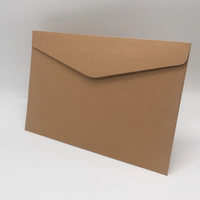 Sobres Ecológicos de Papel Kraft Reciclado A4 para Documentos, Personaliza tu Logotipo, Tamaño y Diseño