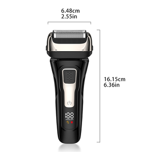 เครื่องโกนหนวดกันน้ำแบบพกพา ชาร์จด้วย Type-C พร้อมหน้าจอแสดงผลดิจิตอล - Product Image 4