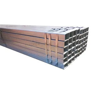 China Supply Shs Hot Dipped Galvanized Square Steel Pipe 50X50Mm 60X60Mm Square Structure Pipe