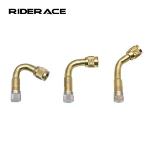 RIDERACE אופני פליז אוויר צמיג שסתום גזע Extender אופניים מכונית אופנוע הצמיגים מתנפחים צינור הארכת מתאם עמיד רכיבה על אופניים