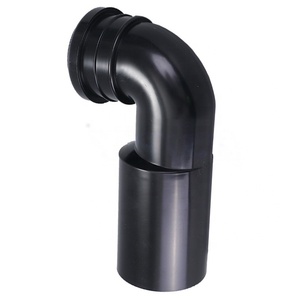 Coudière de drainage <span class=keywords><strong>WC</strong></span> murale universelle en PEHD haute densité pour salle de bain moderne, raccordement de chasse d'eau étanche - Product Image 3