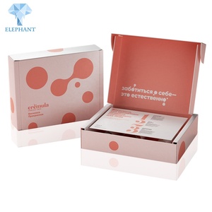 Custom Brand Logo Printed Fashion Corrugated Folding Cosmetic Bottle Packaging <b>Box</b> - Product Image 1