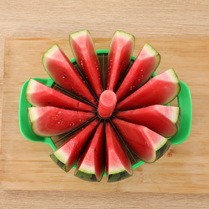 Watermelon Cutter Stainless Steel 12 Blades Manual Fruit Vegetable Tool Melon Slicer Knife Divider Kitchen Gadget - Product Image 1