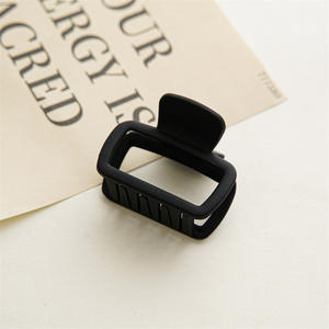 กิ๊บหนีบผมทรงสี่เหลี่ยมสีครีมแบบเรียบง่ายสำหรับสาวๆแฟชั่น5ซม. สำหรับฤดูใบไม้ผลิและฤดูร้อน - Product Image 6