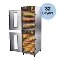 Plateau en maille d'acier inoxydable pour déshydrateur alimentaire électrique ST-32, pièces de rechange SS304, machine à sécher les fruits