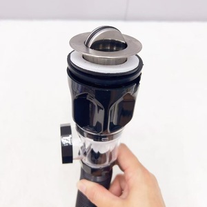 Juego de desagües para lavabo con tubería a prueba de olores, doble propósito, montaje en pared y desagüe horizontal, tipo compresión, fácil instalación - Product Image 3