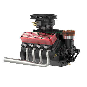 Motor de Gasolina <span class=keywords><strong>TOYAN</strong></span> FS-V800G V8 de Cuatro Tiempos, Refrigerado por Agua, Metálico, para Autos, Barcos y Aviones RC - Product Image 6