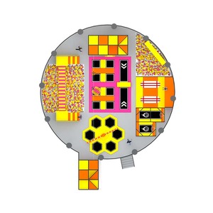 <span class=keywords><strong>Pokiddo</strong></span> - Set de Juegos Interior para Niños de 3 a 15 Años, 218 m², Diseño de Parque de Diversiones para el Hogar, Personalizable para 100 Personas - Product Image 3