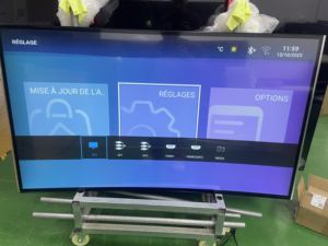 Téléviseurs LED d'origine de fabrication, bon marché et de qualité supérieure, 50, 55, 65 <span class=keywords><strong>pouces</strong></span>, 4K, Android, WebOS, Google, Smart <span class=keywords><strong>TV</strong></span> incurvée - Product Image 2