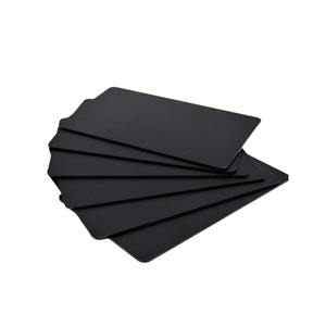 NFC 213/215 블랙 PVC 명함 방수 <span class=keywords><strong>RFID</strong></span> 13.56MHz <span class=keywords><strong>ISO</strong></span>/IEC <span class=keywords><strong>14443A</strong></span> CR80 사이즈 호텔 맞춤형 - Product Image 4