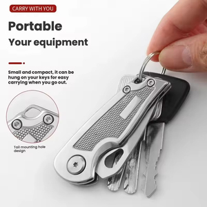 มีดพับพกพาขนาดเล็กสำหรับตั้งแคมป์ ทำจากเหล็กกล้าไร้สนิม สำหรับการเอาตัวรอดและการล่าสัตว์ ขายส่งอุปกรณ์ EDC สำหรับกิจกรรมกลางแจ้ง - Product Image 3