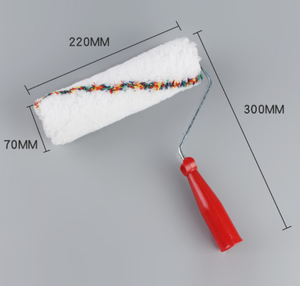 <span class=keywords><strong>Rouleau</strong></span> à <span class=keywords><strong>peinture</strong></span> arc-en-ciel multi-fibres 9 pouces, <span class=keywords><strong>rouleau</strong></span> à absorption élevée sans éclaboussures pour les murs et les plafonds - Product Image 3